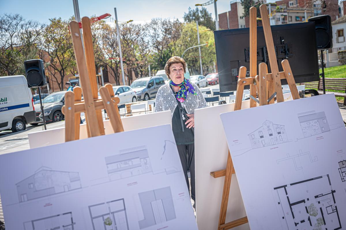 Fiesta de la arquitectura en la masía de Can Valent de Barcelona, tras su rehabilitación.