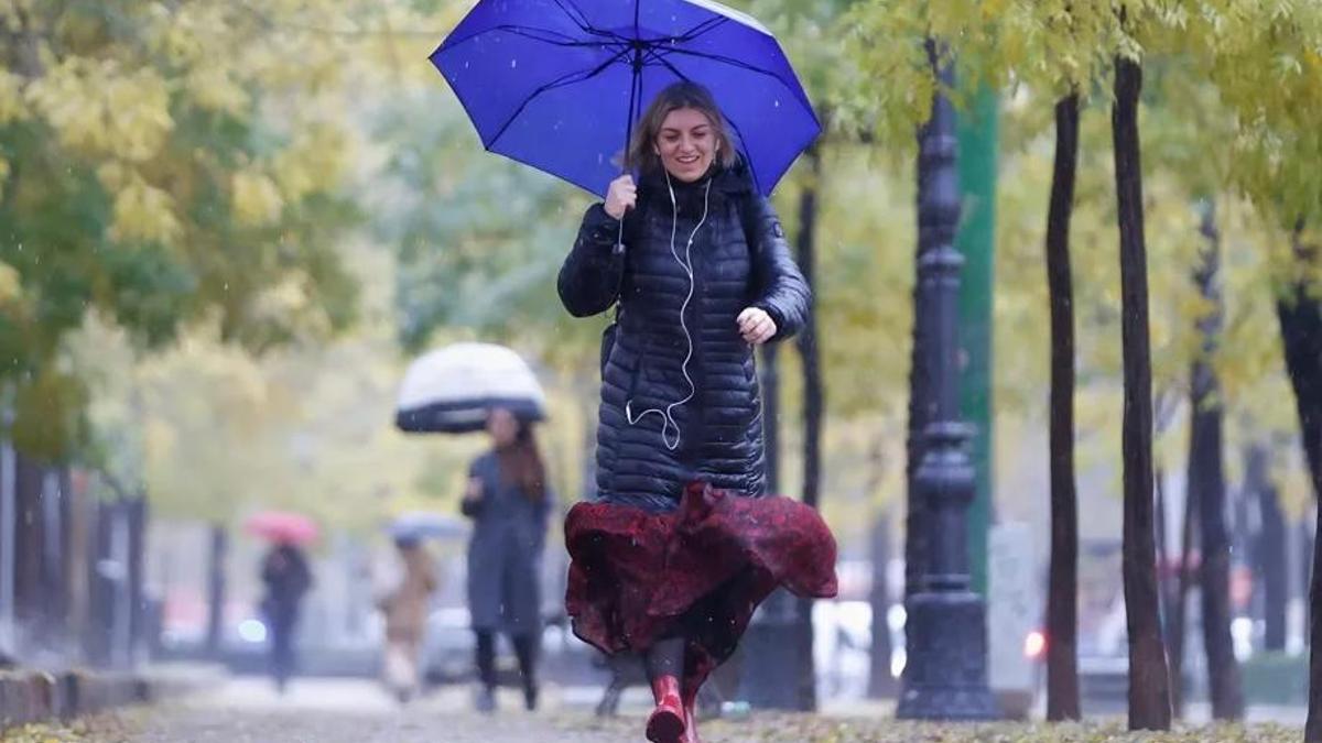 Las precipitaciones se instalan en la capital esta semana.