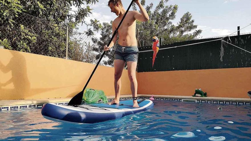 Stand-up-Paddle ist der neue Volkssport auf Mallorca