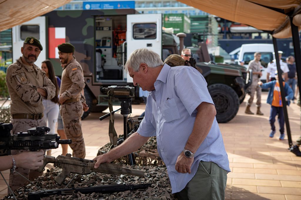 Exhibición de armas de la Armada en Cartagena