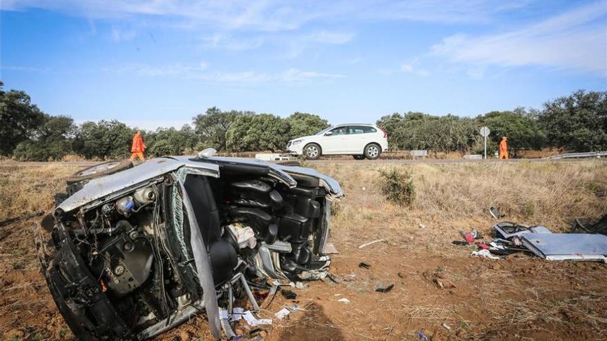 Las carreteras extremeñas se cobran 50 vidas en 2017