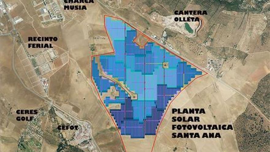 Cáceres será uno de los municipios españoles con más fotovoltaicas reunidas en megaplantas