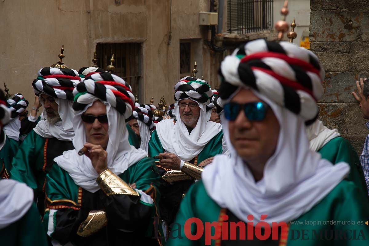 Procesión del día 3 en Caravaca (bando Moro)