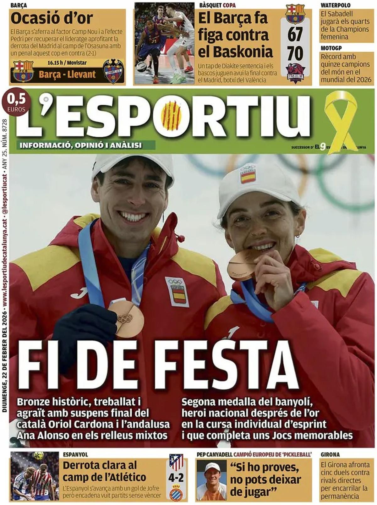 Las portadas de la prensa deportiva de hoy