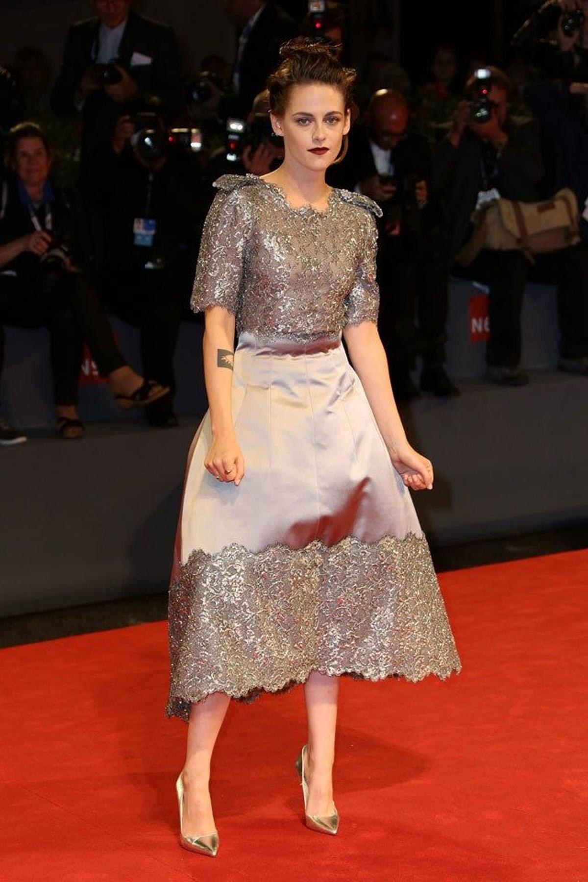 Kristen Stewart en el estreno de 'Equals' en el Festival de Venecia
