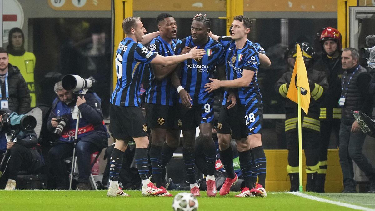 Resumen, goles y highlights del Inter 2 - 1 Feyenoord de la vuelta de octavos de la Champions League