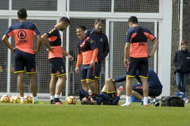 Entrenamiento de la UD Las Palmas 15-02-17