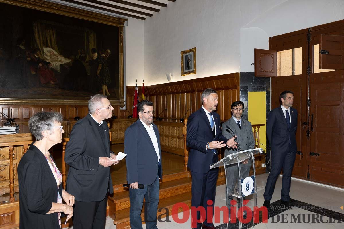 Recepción en Caravaca a la ciudad hermana de Obertshausen