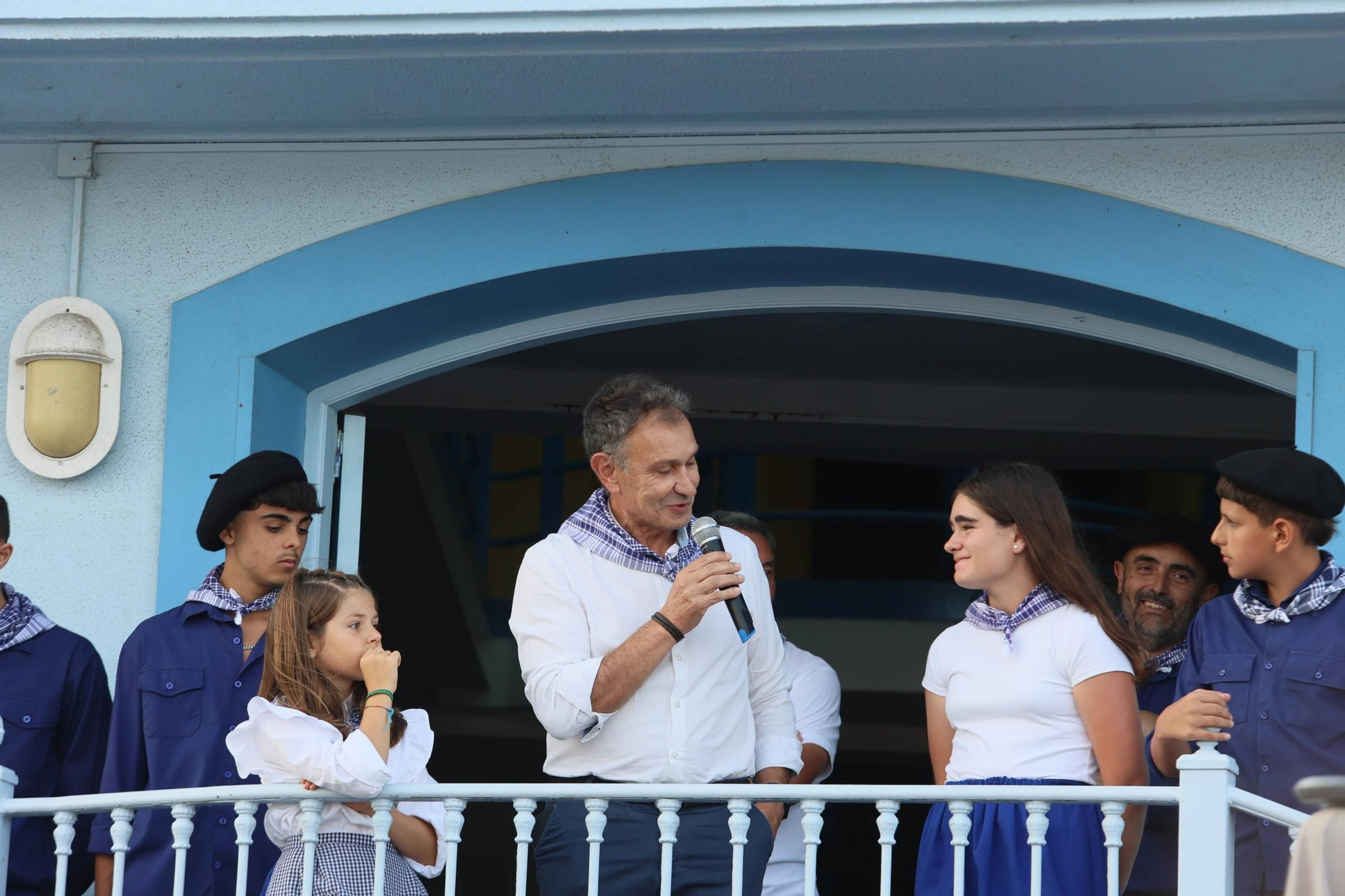 EN IMÁGENES: La procesión de "la llamada de la mar" en el Carmen de Luanco