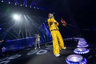 Concierto del grupo ETS en el Palau Sant Jordi.