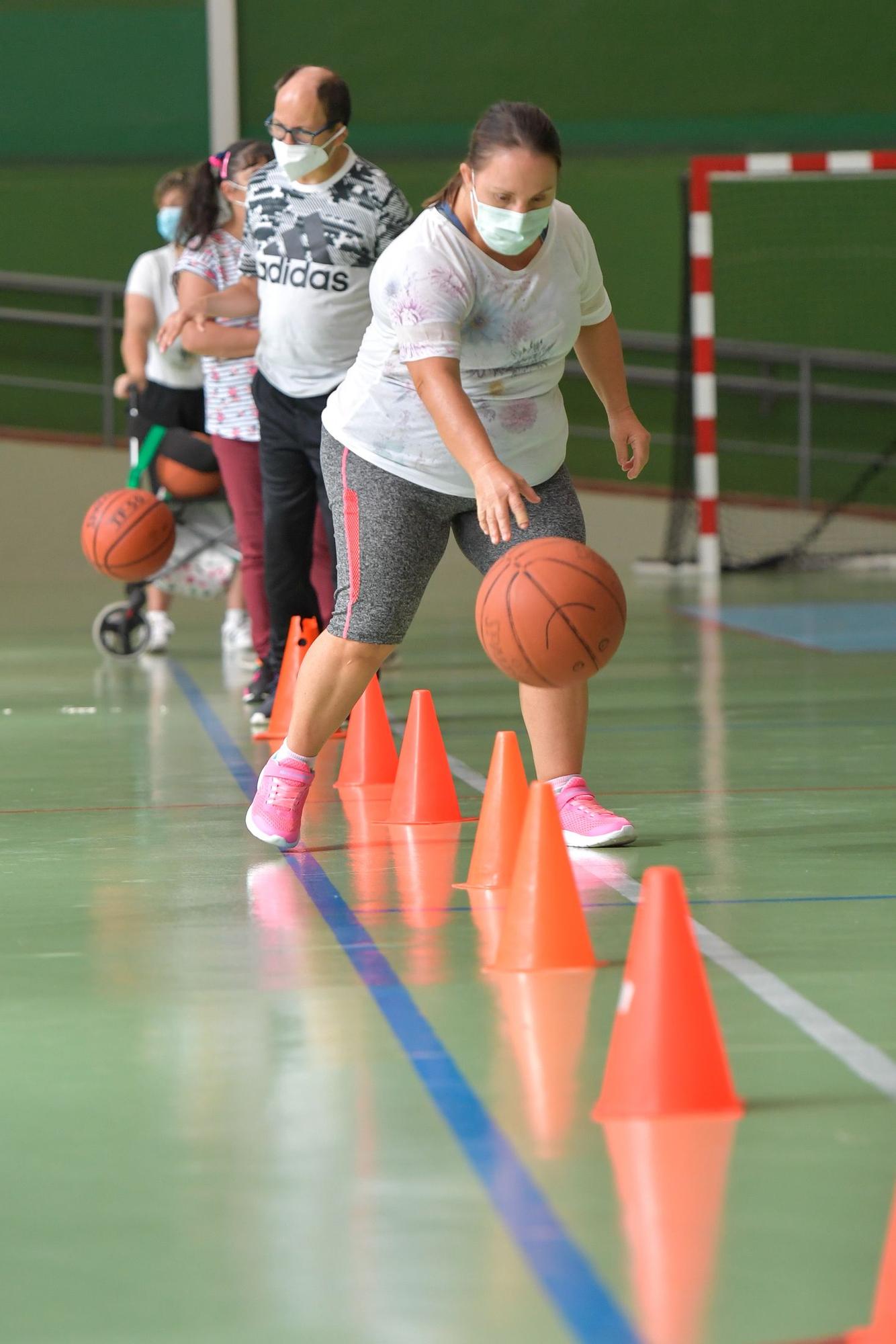 Proyecto de inclusión SUMA de baloncesto en Ingenio