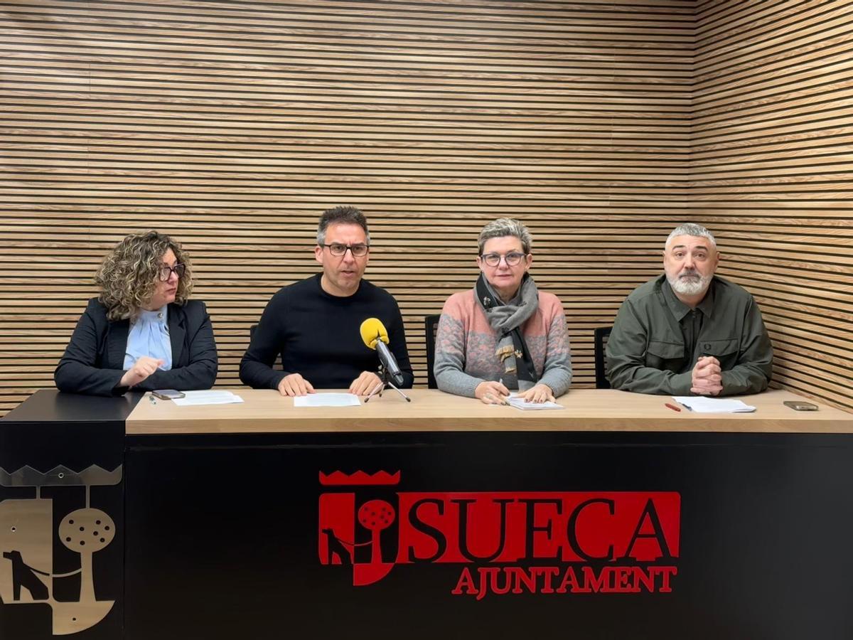 El Ayuntamiento de Sueca presenta los proyectos frente a riadas.