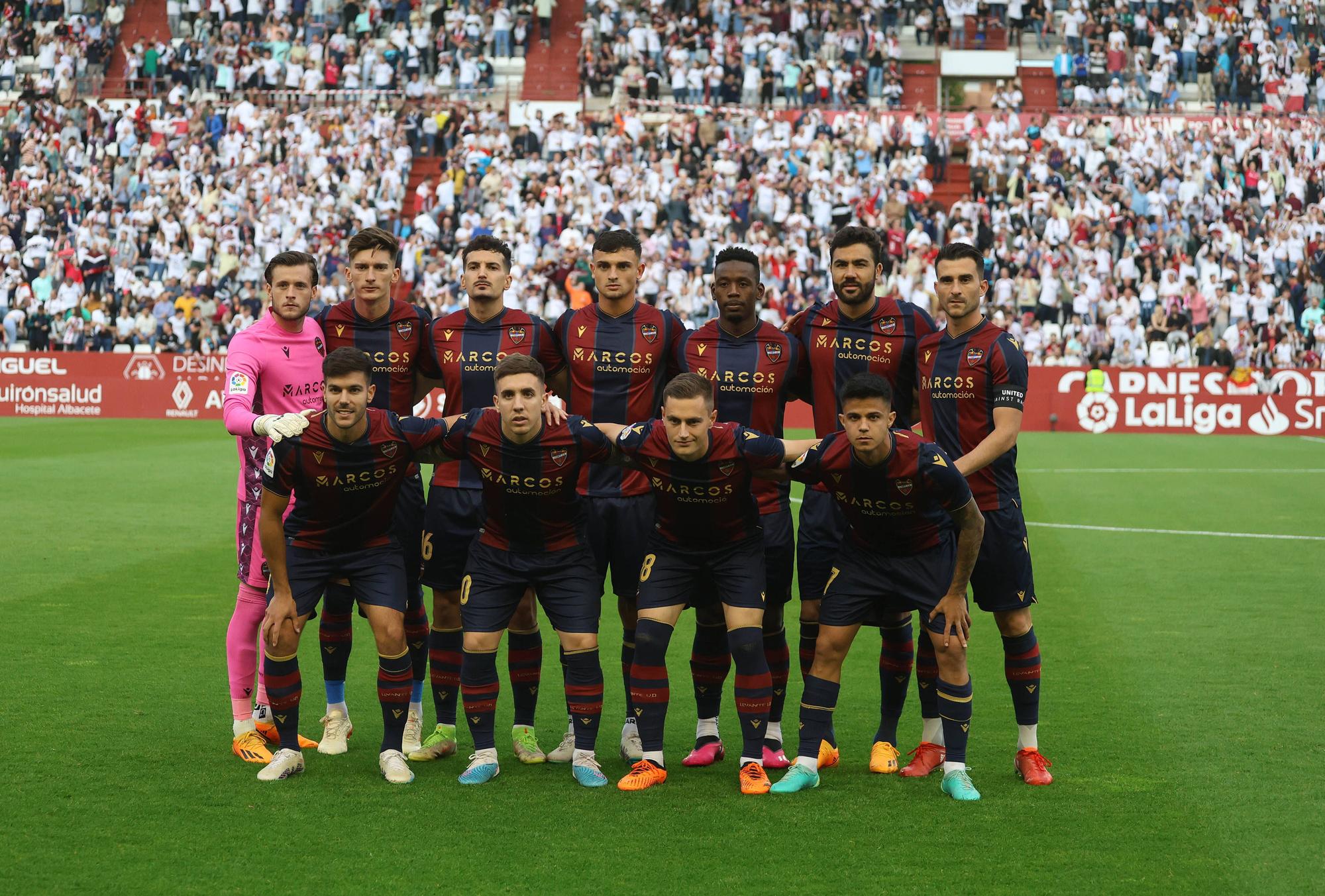 Las mejores imágenes del Albacete - Levante