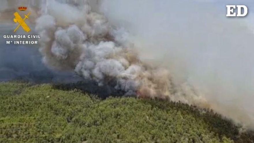 Estos son los últimos incendios que se iniciaron en Los Realejos