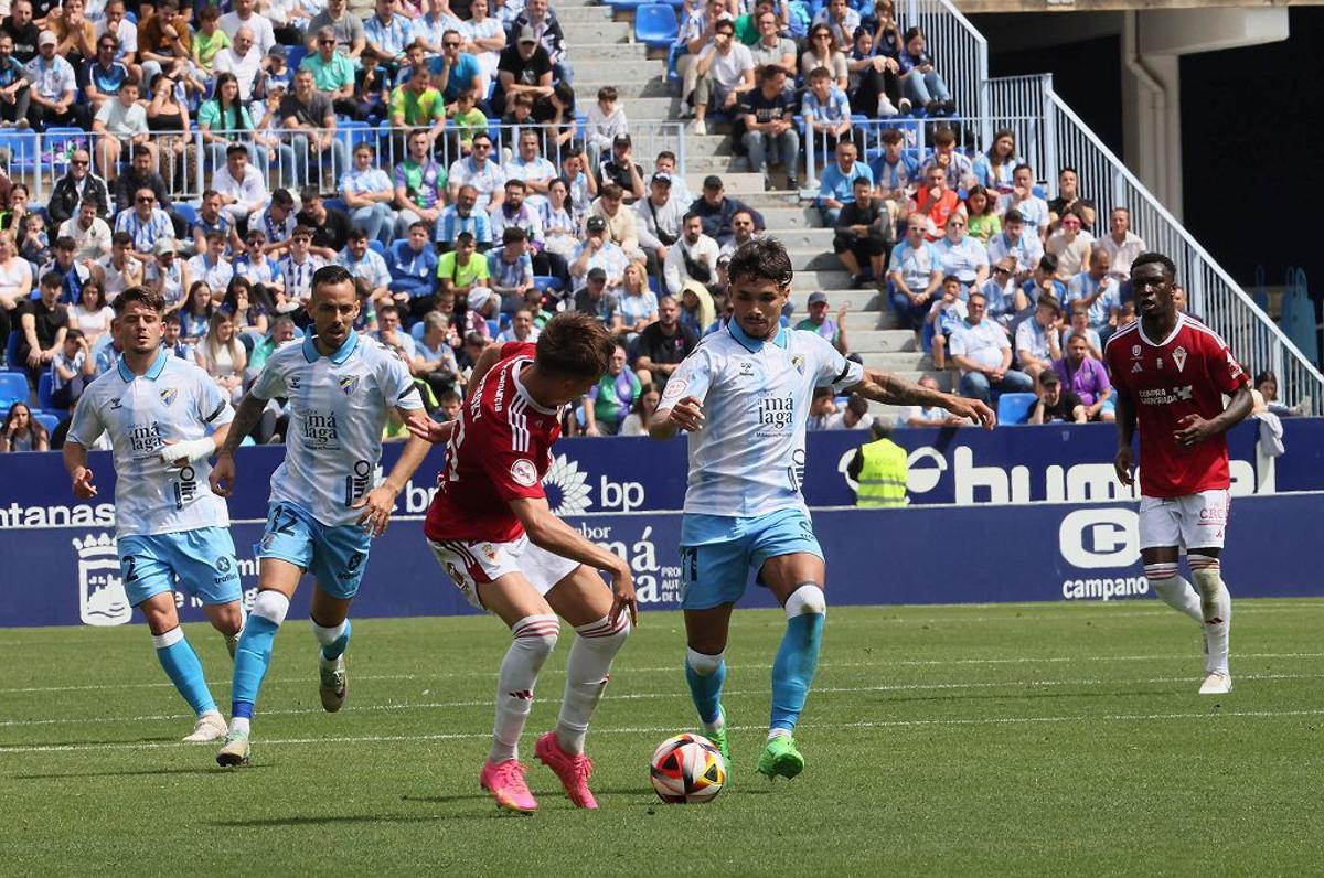 Todas las imágenes del Real Murcia - Málaga