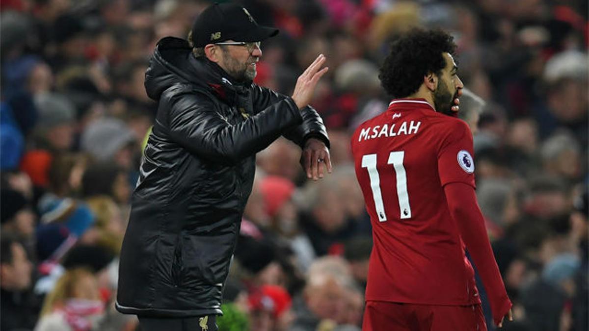 Klopp: "Si Salah no tiene más goles es por mi culpa"