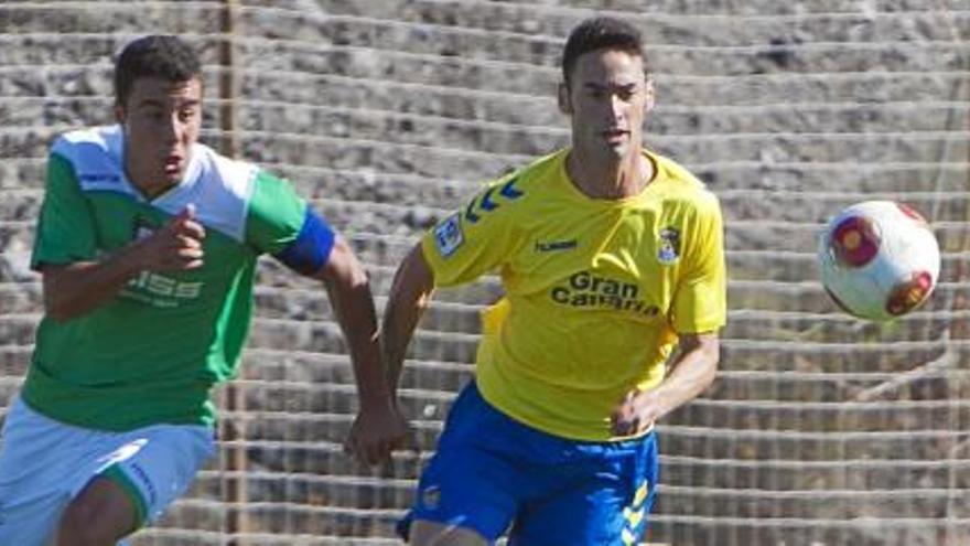 Figueroa, lleva 11 goles con el filial del Las Palmas