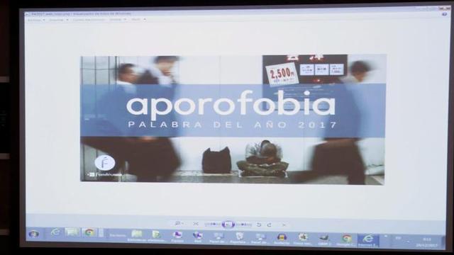 'Aporofobia' da nombre al miedo a los pobres.