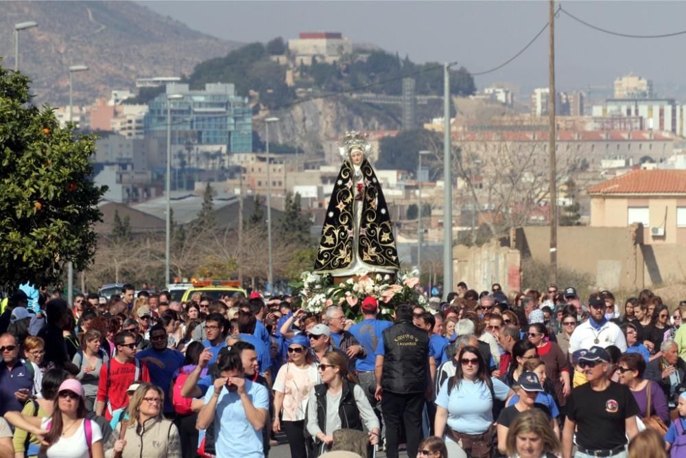 Subida de la Virgen de la Soledad al Calvario