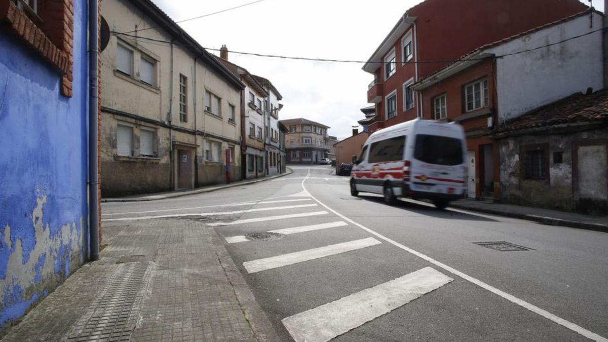 Una calle del Alto del Vidriero.