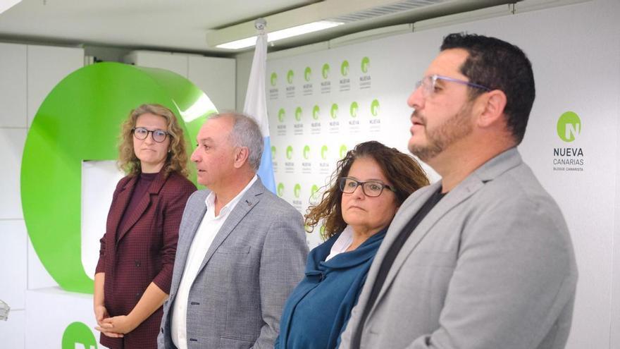 NC acusa al Gobierno Canarias de ponerse «al servicio» de Primero Canarias por avalar al alcalde y los concejales de Santa Lucía de Tirajana