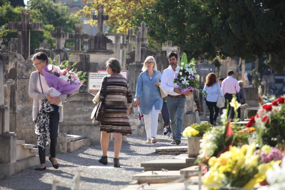 25.000 Leute suchen zu Allerheiligen den Friedhof in Palma auf