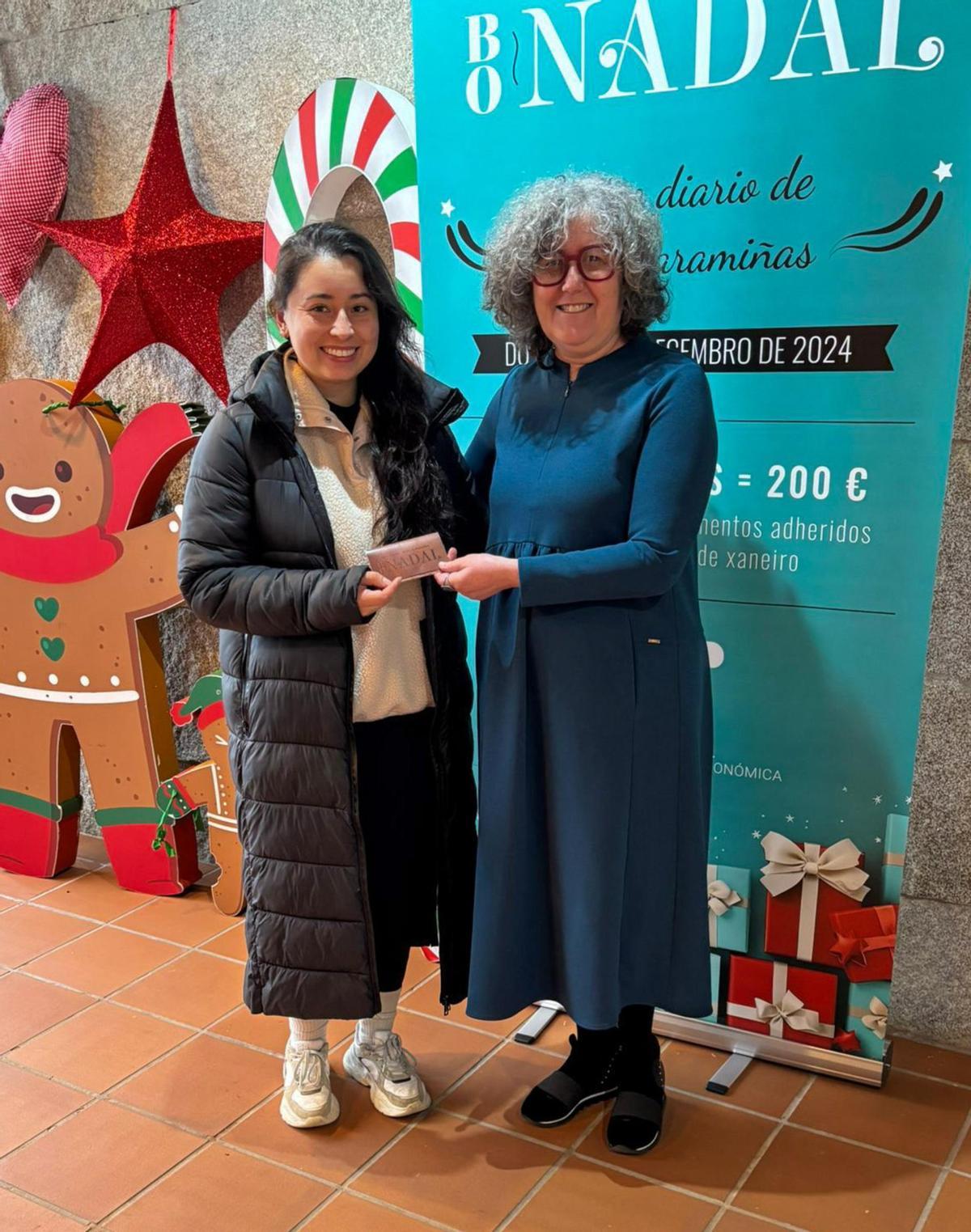 Ganadores de los vales de compra de 200 euros de la campaña de Navidad de A Pobra Ganadores de los vales de compra de 200 euros de la campaña de Navidad de A Pobra