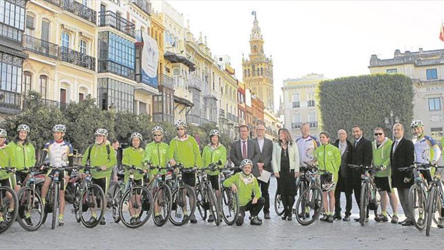 Una marxa ciclista pel clima