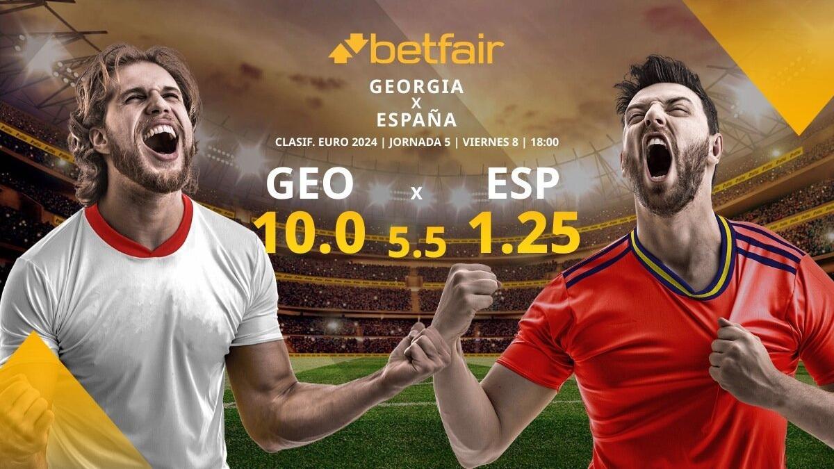 Georgia vs. España: horario, TV, estadísticas, clasificación y pronósticos