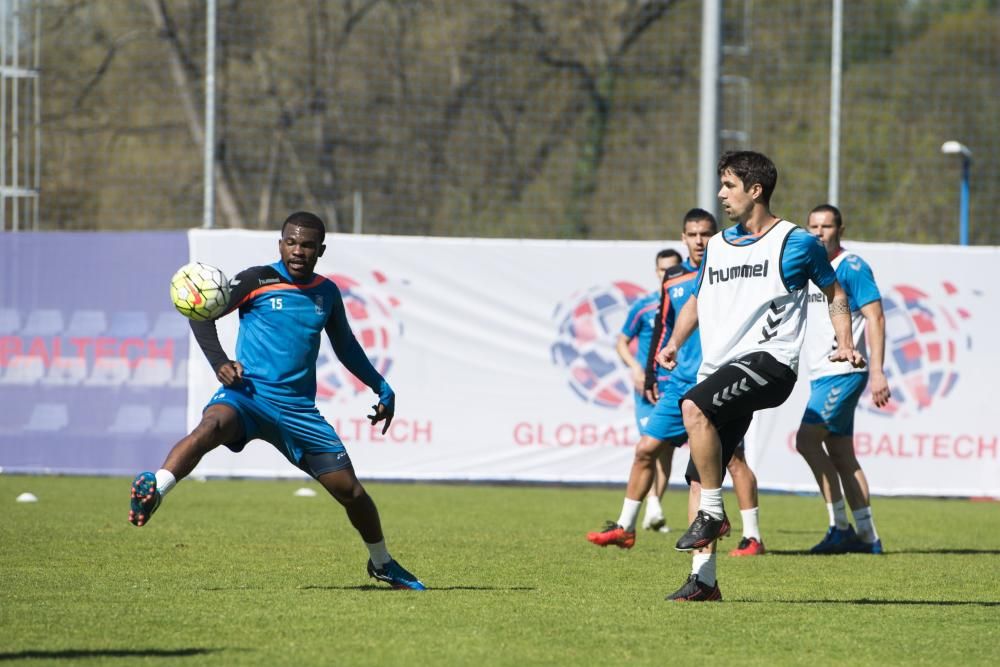 Entrenamiento del Real Oviedo