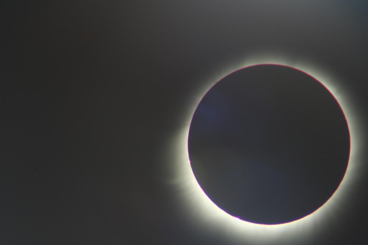 Imagen de un eclipse solar