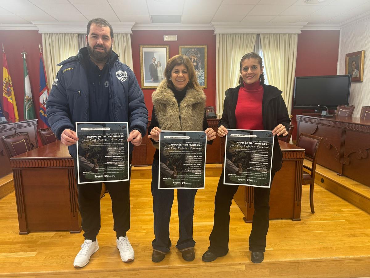 Presentación de la reapertura del campo de tiro.