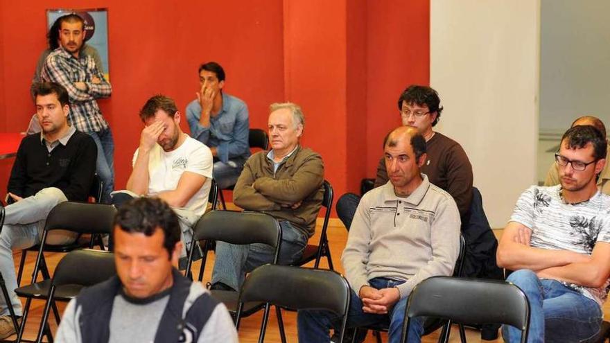 Asistentes a la última asamblea de compromisarios del Club Deportivo Lalín. // Bernabé/Javier Lalín