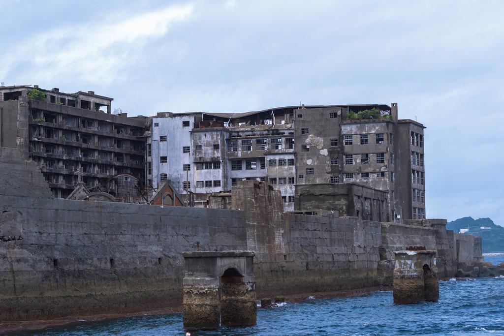La isla de Hashima, cerca de Nagasaki