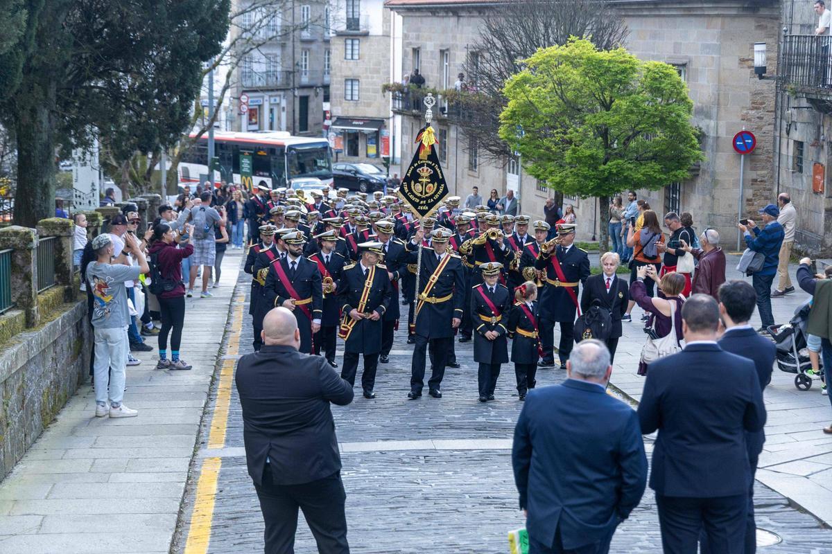 D. Víctor Suárez Gondar: "La Semana Santa de Santiago ya late en los muros de la ciudad"