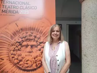 Emma Ozores: «Es un regalo trabajar en el Teatro Romano de Mérida»