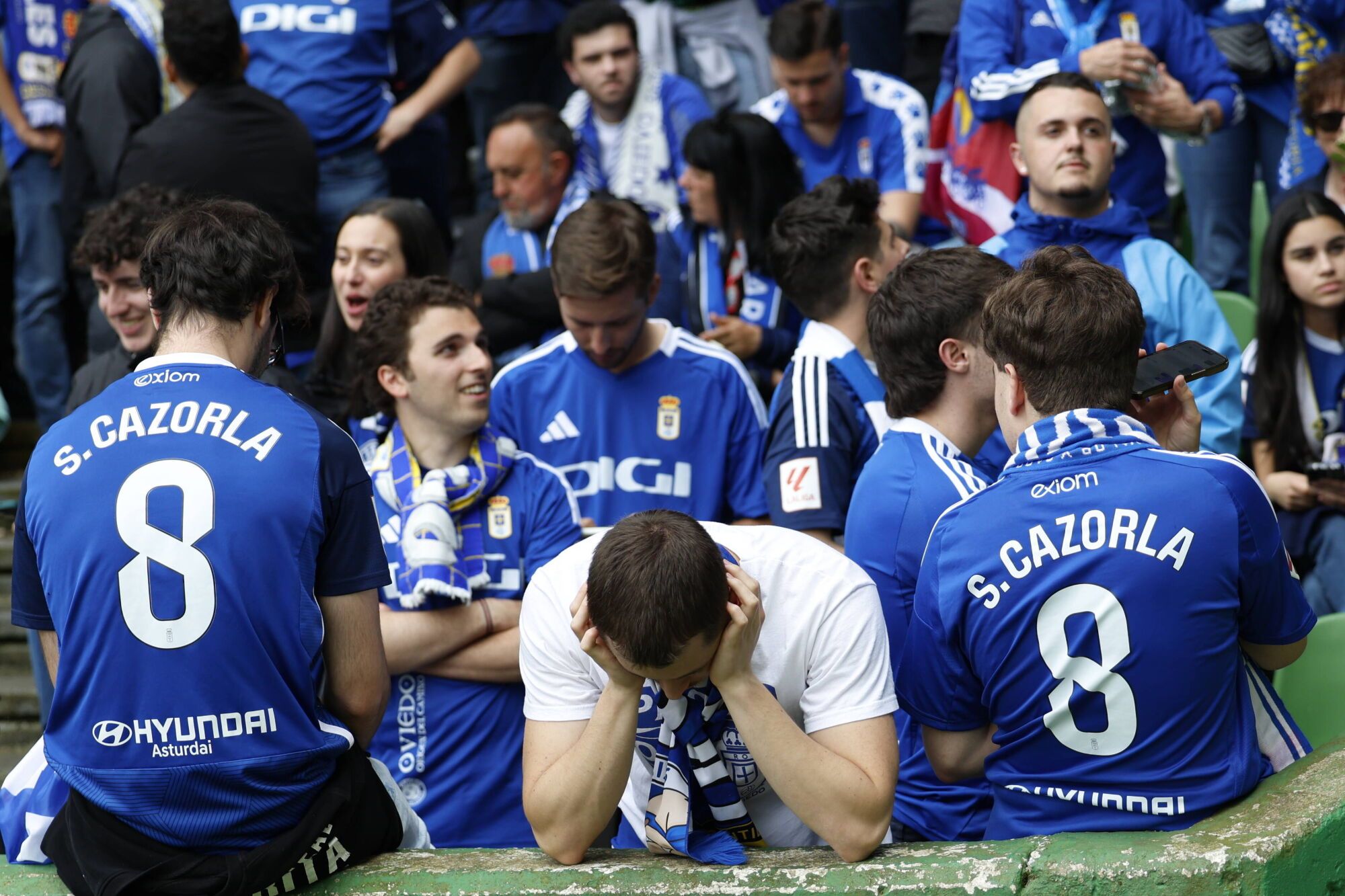 Así fue el partido entre el Real Oviedo y el Racing de Santander