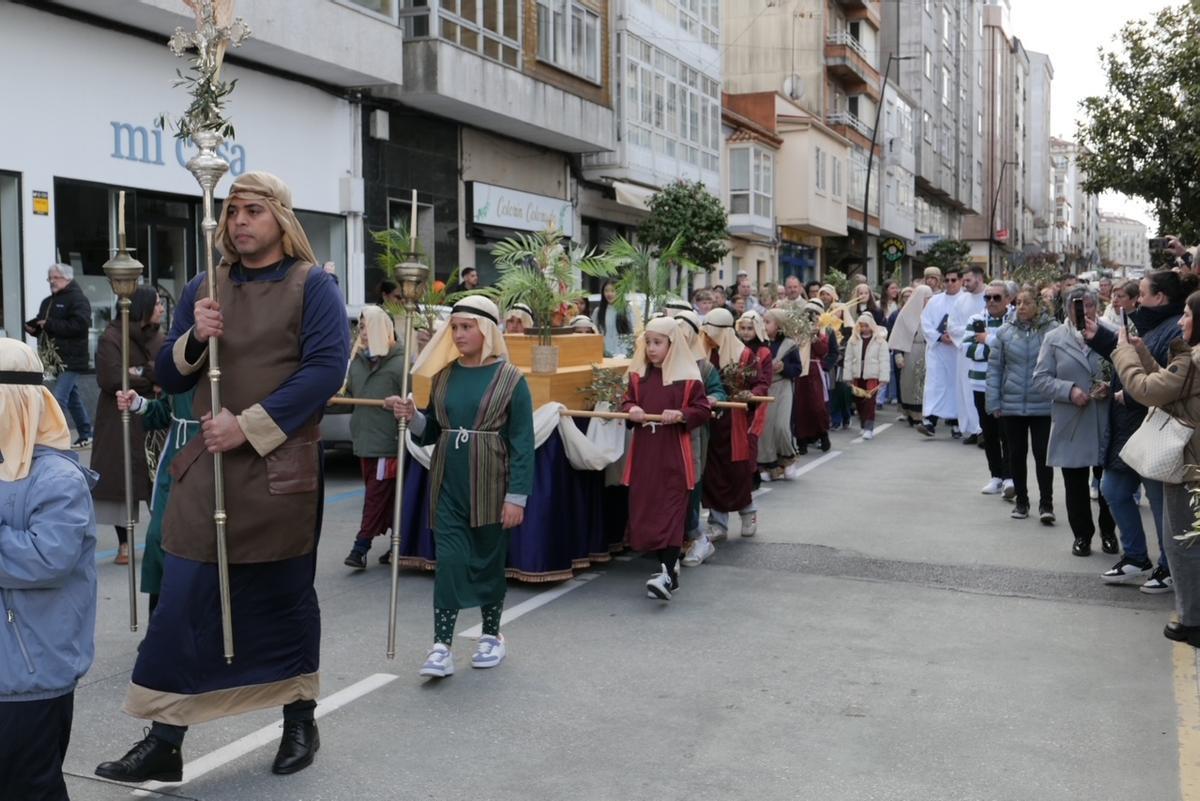Procesión por las calles de Lalín