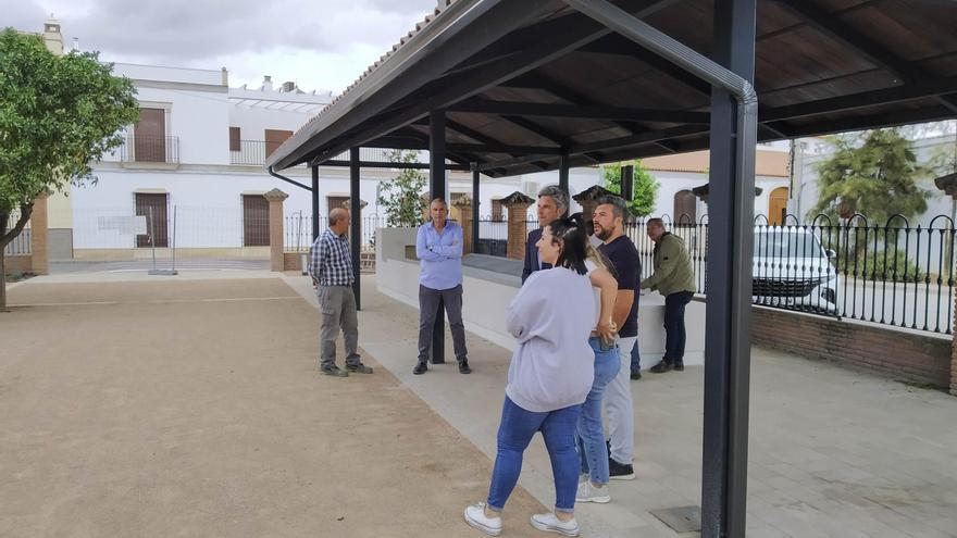 La Diputación de Córdoba lleva a cabo obras de mejora en el parque Blas Infante de Palenciana