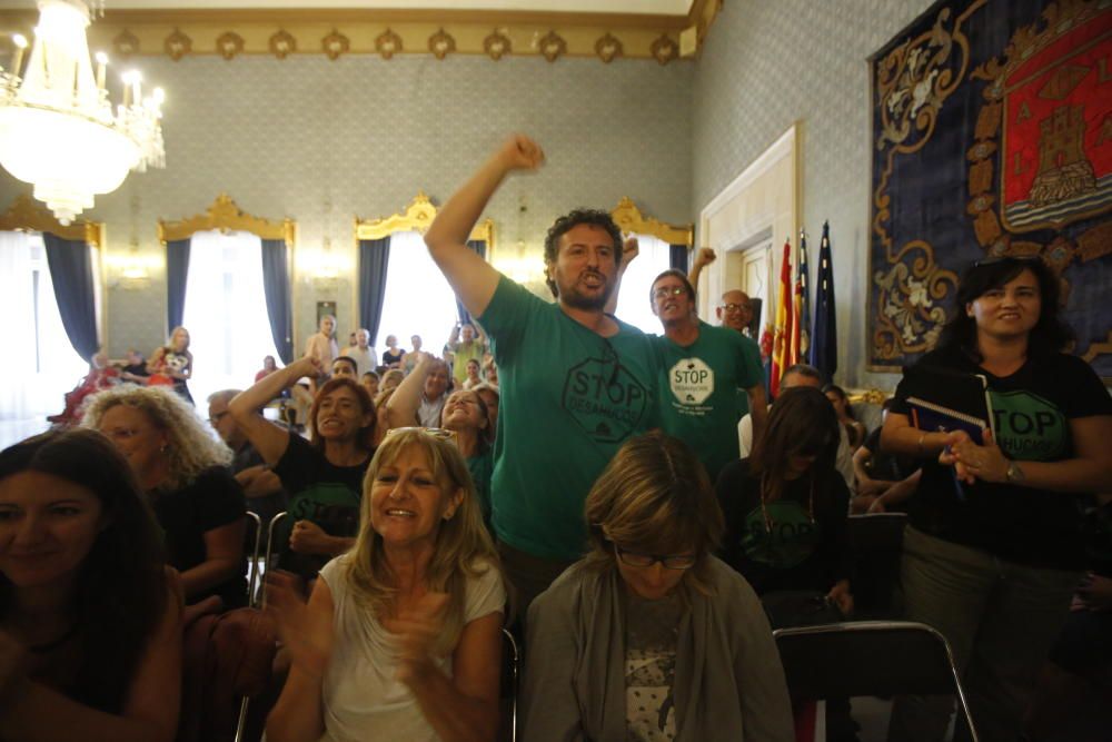 Pleno en el Ayuntamiento de Alicante