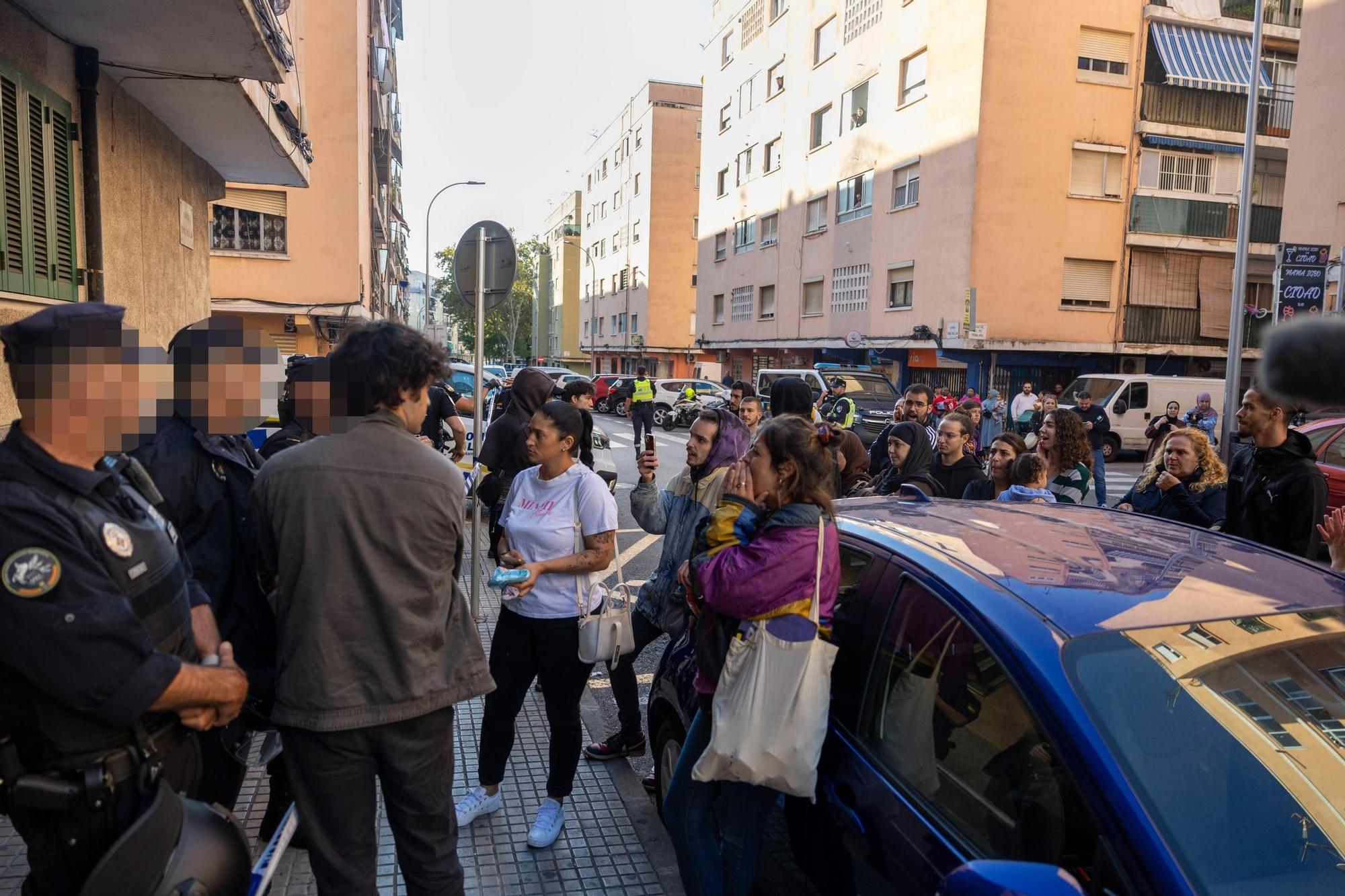 Desahucio de una mujer y sus tres hijos en Son Gotleu