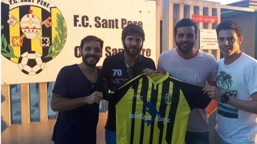 Sánchez, Alabert, Salam i Serra, al Sant Pere