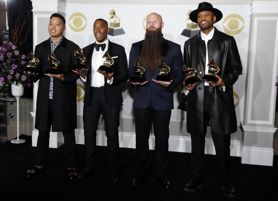 La alfombra roja de los Grammy 2018