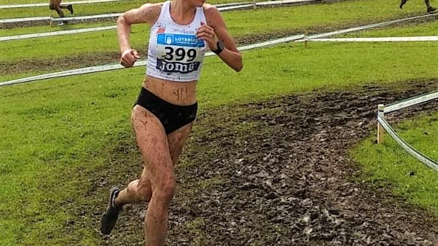 Lorena Rodríguez, del Club Atletismo Alcoy, segunda de la Comunidad Valenciana en el nacional de campo a través