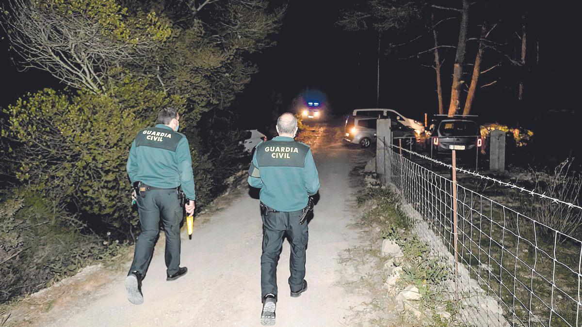 El incidente se descubrió ayer por la tarde en un domicilio del Camí de Son Baró, en las afueras de Sant Joan.