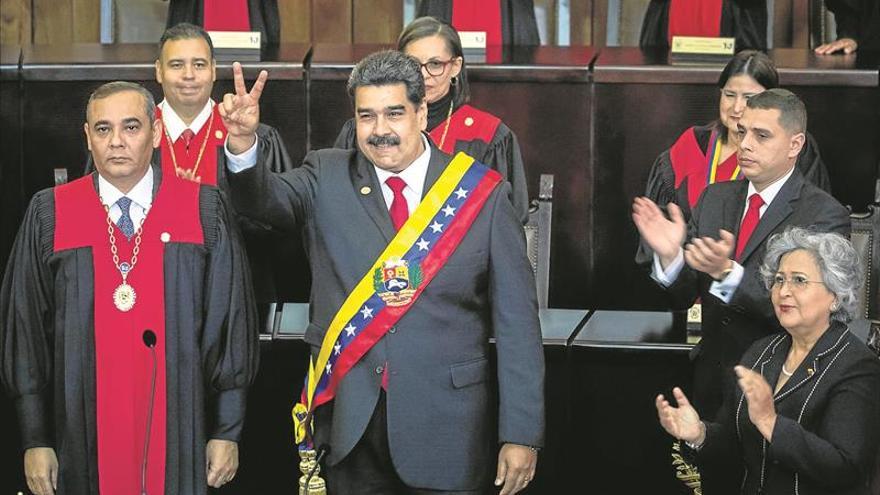 Maduro abre su nuevo mandato con un gran plante internacional