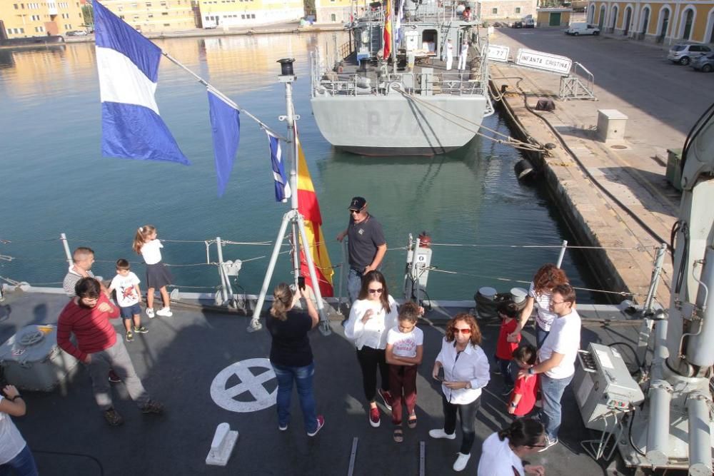 Jornada de puertas abiertas en el Arsenal de Cartagena