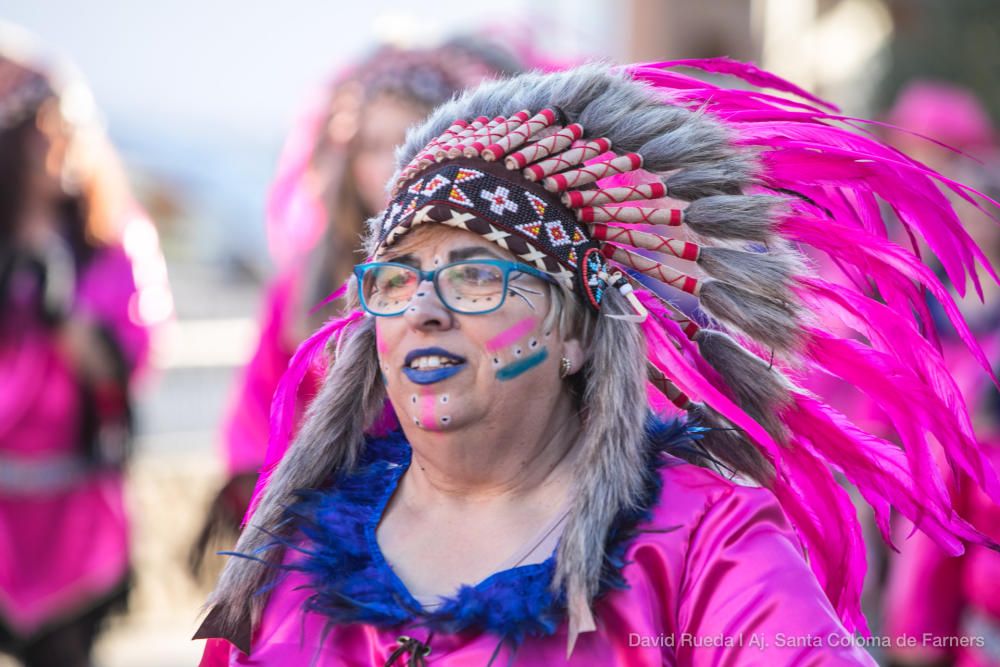 Rua de Carnestoltes a Santa Coloma de Farners - Dissabte 10/2/2018