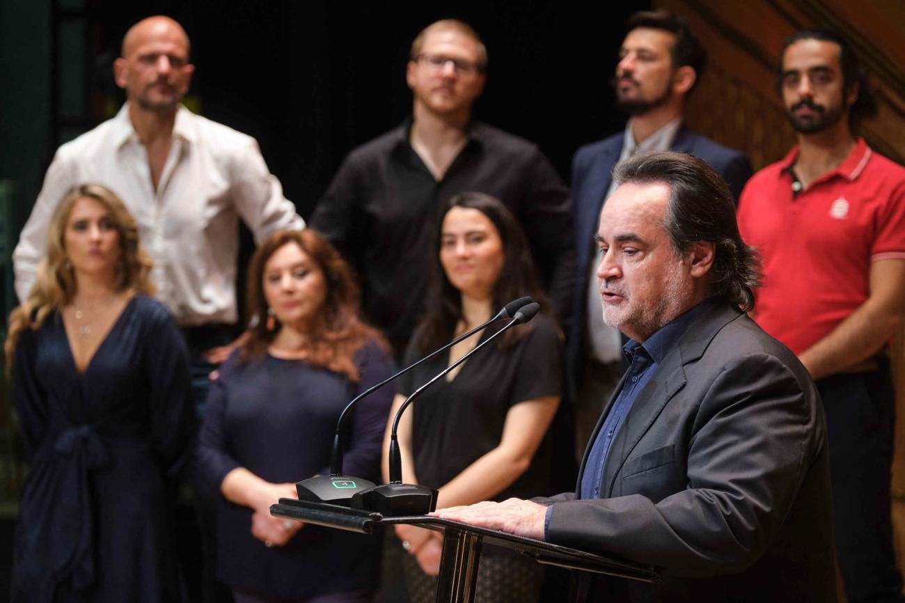 Presentación de la ópera 'Un ballo in maschera' en el Auditorio de Tenerife