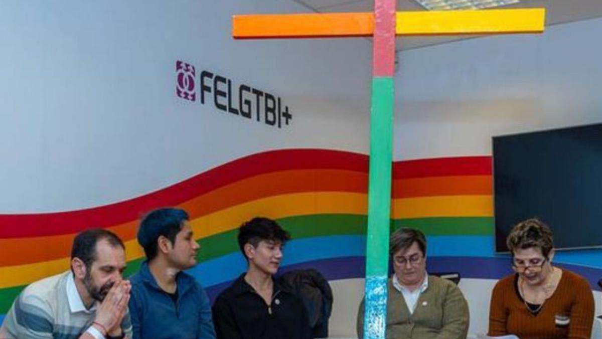 Oració del grup Cristianas y Cristianos de Madrid Homosexuales. Oració del grup Cristianas y Cristianos de Madrid Homosexuales.